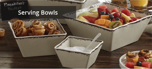 Commercial Quality Serving Bowls