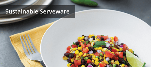 Commercial Grade Sustainable Serverware
