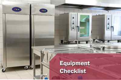 Restaurant Equipment Checklist