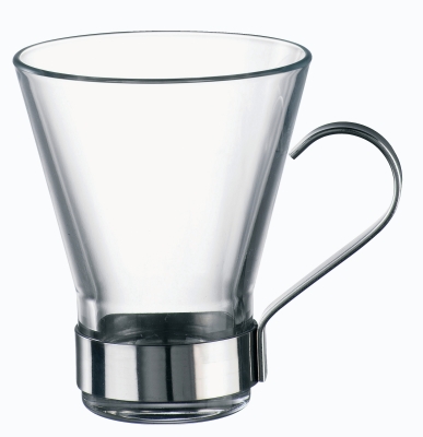 glass cappuccino cups