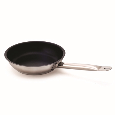 Choice 12 Aluminum Non-Stick Fry Pan with Purple Allergen-Free