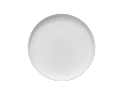 Ariane, Coupe Plate, 11 3/4 inches dia., Matte White, Artisan - 922512 ...