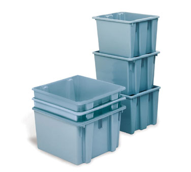 Rubbermaid 18 x 48 Ingredient Bin Shelving Kit with 10 Shelf Ingredient  Bins