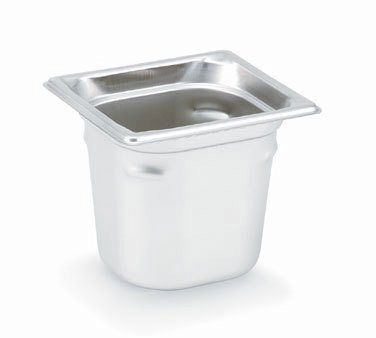 Vollrath 1/6 Size Steam Table Food Pan, 4 Deep