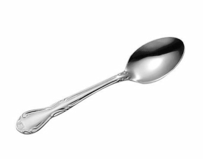 Choice Dominion 7 5/8 18/0 Stainless Steel Tablespoon / Serving Spoon -  12/Case