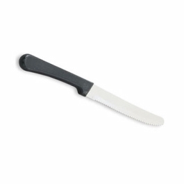 Round Tip Steak Knife with Plastic Handle, 5 inch Blade -- 12 per Case