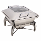 Arcata, Induction Chafer, Square, 6 qt, w/o Stand, S/S