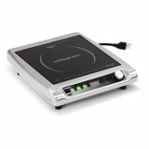 Vollrath Induction Cooker, 4 IGBT Switches, 100 Power Levels, Knob Control w/Digital Readout