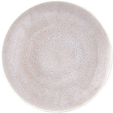 Ariane, Round Plate, 11 3/8" dia., Ariane Porous, Milky White