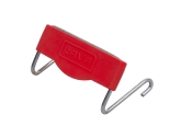 Arcata, Lid Hanger, 2 3/4"W x 4 1/8"L x 2 3/8"H, Red