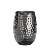 American Metalcraft, Hammered Mule Cup, 14 oz, Mirrored Black, S/S
