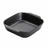 American Metalcraft, Square Casserole, 24 oz, Black, Porcelain, Matte Finish