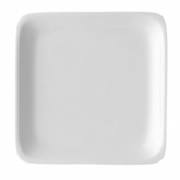Bauscher, Square Plate, Clarity, Porcelain, 6" x 6"