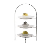 Bauscher, Display Stand, 3-Tier, 18/10 S/S, for 8 1/4" Plate