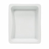 Bauscher, Tray, Emotion, White, 1/2 Size Gastronorm, Porcelain, 12 4/5" x 10 2/5"