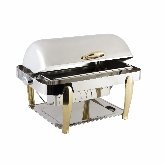 Bon Chef, Manhattan Rectangular Chafer, 2 gallon, 18 1/2"H, S/S