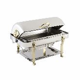 Bon Chef, Elite Rectangular Chafer, 2 gallon, Rectangular, S/S w/Lion Legs