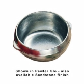 Bon Chef, Soup Bowl, 15 oz, Aluminum w/Pewter-Glo