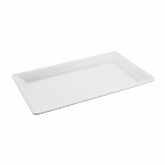 Bon Chef, Full Size Display Pan, 21 1/2"L x 13"W, White, Aluminum w/Sandstone