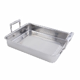 Bon Chef, Cucina Food Pan, Full Size, 3 qt, w/Handles, 22 Gauge S/S