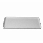 Bugambilia Platter 19" Cast Aluminum Rectangular Gourmet, White