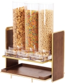 CAL-MIL, Mid Century Cereal Dispenser, 19 1/2"W x 12"D x 28 1/2"H