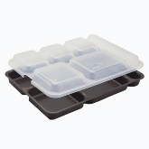 Cambro, Tray Lid, Fits 6 Compartment Separator Tray, 10" x 14 5/32" x 1 5/32", Translucent