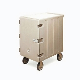 Cambro Camcart w/ Security Package, for Food Storage Boxes, 32" L x 21 1/2" D x 37 1/2" H, Dark Brown