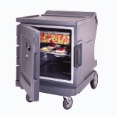 Cambro, Camtherm Hot/cold Cart, Electric, Low Profile, Single Door, Insulated, F Therm, Granite Green