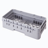 Cambro Camrack Base Rack, w/ Extender, Half Size, 19 3/4" x 9 7/8", 4 1/4" Inside Stack Height, Soft Gray