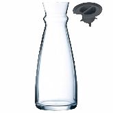 Arcoroc 33.75 oz Fluid Carafe w/Stopper by Arc Cardinal