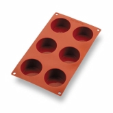 Matfer Gastroflex Muffin Mold, 6 per sheet