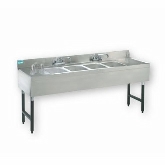 Advance Tabco, Underbar Basics Work Board Sink Unit, Four Sink Compartments
