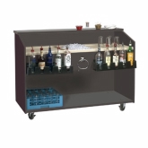 Advance Tabco,Portable Bar, w/Ice Bin w/ Drain & Shut off Valve