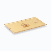 Vollrath, Super Pan Slotted Cover, 1/2 Size, Amber, High-Temp Plastic