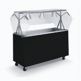 Vollrath, Non-Refrigerated Cold Pan w/Black Wrapper, 60" L x 24" W x 57" H, w/Sliding Doors