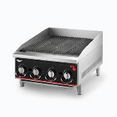 Vollrath Cayenne Heavy Duty Charbroiler, Radiant and Lava 36", Manual Control, 6 Burners